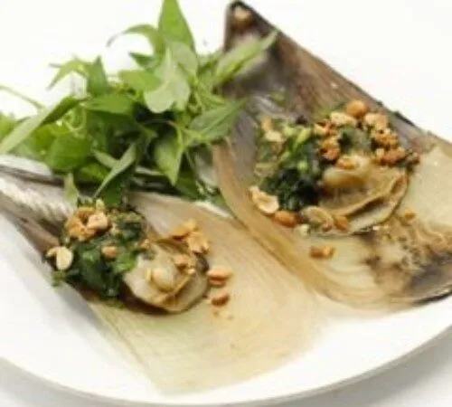 Sò Mai Nướng Mỡ Hành